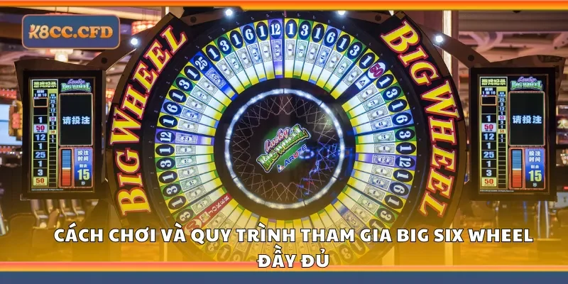 Cách chơi và quy trình tham gia big six wheel đầy đủ
