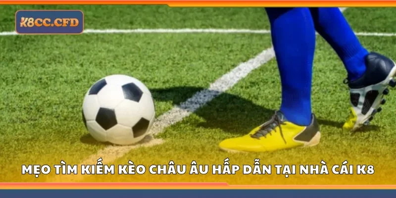 Mẹo tìm kiếm kèo châu Âu hấp dẫn tại nhà cái K8